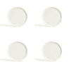 Vellum Large Plates, Set of 4 - DB CERAMIC