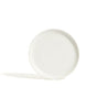 MEDIUM PLATE, VELLUM - DB CERAMIC