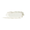 SMALL FLOW SERVING PLATTER, VELLUM - DB CERAMIC