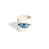 SET OF 4 NAPKIN RINGS, IBIZA EYE - DB CERAMIC