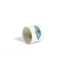 SET OF 4 NAPKIN RINGS, IBIZA EYE - DB CERAMIC