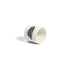 SET OF 4 NAPKIN RINGS, IBIZA EYE - DB CERAMIC