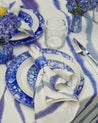 BLUE TIE-DYE NAPKINS - DB CERAMIC
