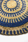 Woven Placemat, Blue, Set of 4 - DB CERAMIC