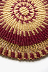 Woven Placemat, Burgundy, Set of 4 - DB CERAMIC