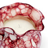 CANDLE, BURGUNDY - DB CERAMIC