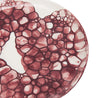 Burgundy Large Plates, Set of 4 - DB CERAMIC