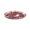 Burgundy Large Plates, Set of 4 - DB CERAMIC