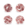 Burgundy Large Plates, Set of 4 - DB CERAMIC