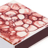 TILED MATCHBOX, BURGUNDY - DB CERAMIC