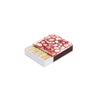 CANDLE & MATCHEBOX SET, BURGUNDY - DB CERAMIC