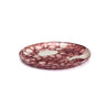 Burgundy Medium Plates, Set of 4 - DB CERAMIC