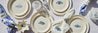 SIDE PLATE, IBIZA EYE, SET OF 4 - DB CERAMIC