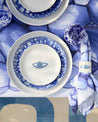 SIDE PLATE, IBIZA EYE, SET OF 4 - DB CERAMIC