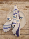 SET OF 4 NAPKIN RINGS, IBIZA EYE - DB CERAMIC