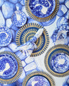 Woven Placemat, Blue, Set of 4 - DB CERAMIC